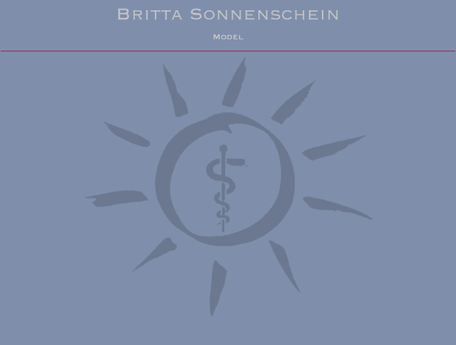 Britta Sonnenschein - Fotomodell